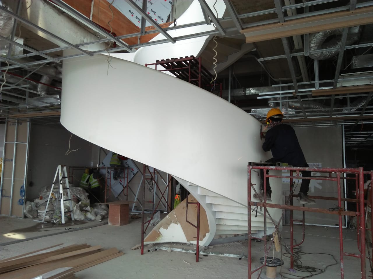 Jasa Pembuatan Tangga Spiral