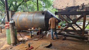 Jasa Fabrikasi Dry Cyclone
