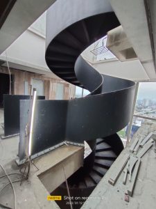 Jual Tangga Besi Spiral