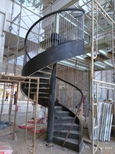 Jual Tangga Besi Spiral